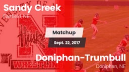 Matchup: Sandy Creek High vs. Doniphan-Trumbull  2017