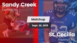 Matchup: Sandy Creek High vs. St. Cecilia  2019