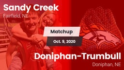 Matchup: Sandy Creek High vs. Doniphan-Trumbull  2020