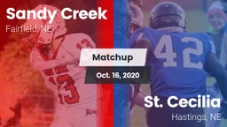 Matchup: Sandy Creek High vs. St. Cecilia  2020