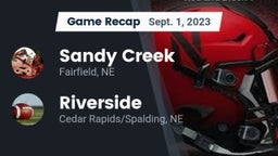 Recap: Sandy Creek  vs. Riverside  2023