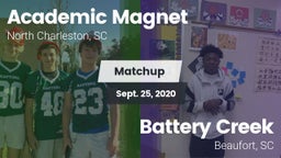 Matchup: Academic Magnet vs. Battery Creek  2020
