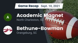 Recap: Academic Magnet  vs. Bethune-Bowman  2021