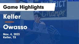 Keller  vs Owasso  Game Highlights - Nov. 4, 2023