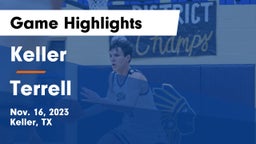 Keller  vs Terrell  Game Highlights - Nov. 16, 2023