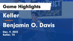 Keller  vs Benjamin O. Davis  Game Highlights - Dec. 9, 2023