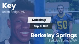 Matchup: Key  vs. Berkeley Springs  2017