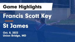 Francis Scott Key  vs St James Game Highlights - Oct. 8, 2022