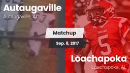 Matchup: Autaugaville High Sc vs. Loachapoka  2017