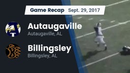 Recap: Autaugaville  vs. Billingsley  2017