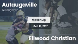 Matchup: Autaugaville High Sc vs. Ellwood Christian 2017