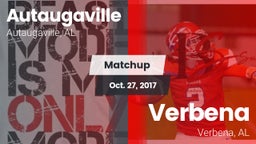 Matchup: Autaugaville High Sc vs. Verbena  2017