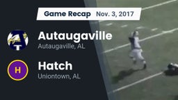 Recap: Autaugaville  vs. Hatch  2017