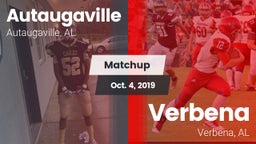 Matchup: Autaugaville High Sc vs. Verbena  2019
