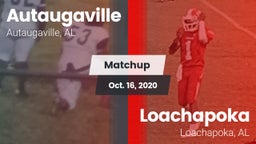 Matchup: Autaugaville High Sc vs. Loachapoka  2020