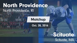 Matchup: North Providence Hig vs. Scituate  2016