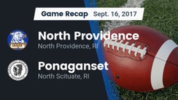 Recap: North Providence  vs. Ponaganset  2017