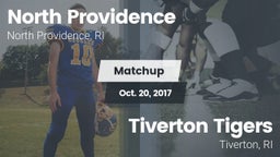 Matchup: North Providence Hig vs. Tiverton Tigers 2017