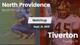 Matchup: North Providence Hig vs. Tiverton  2018