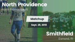 Matchup: North Providence Hig vs. Smithfield  2018