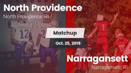 Matchup: North Providence Hig vs. Narragansett  2019