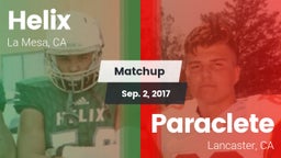Matchup: Helix  vs. Paraclete  2017