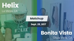 Matchup: Helix  vs. Bonita Vista  2017