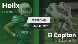Matchup: Helix  vs. El Capitan  2017
