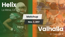 Matchup: Helix  vs. Valhalla  2017