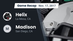 Recap: Helix  vs. Madison  2017