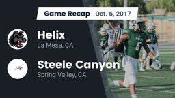 Recap: Helix  vs. Steele Canyon  2017