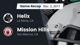 Recap: Helix  vs. Mission Hills  2017