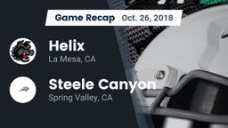 Recap: Helix  vs. Steele Canyon  2018