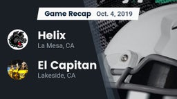 Recap: Helix  vs. El Capitan  2019