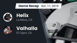 Recap: Helix  vs. Valhalla  2019