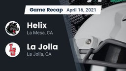 Recap: Helix  vs. La Jolla  2021