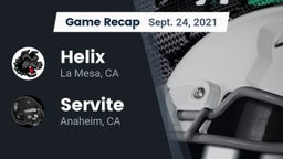 Recap: Helix  vs. Servite 2021