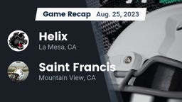 Recap: Helix  vs. Saint Francis  2023
