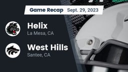 Recap: Helix  vs. West Hills  2023