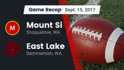 Recap: Mount Si  vs. East Lake  2017