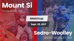 Matchup: Mount Si  vs. Sedro-Woolley  2017