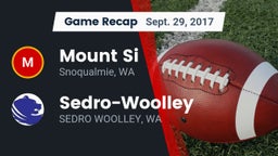 Recap: Mount Si  vs. Sedro-Woolley  2017