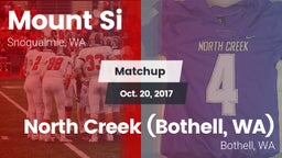 Matchup: Mount Si  vs. North Creek (Bothell, WA) 2017