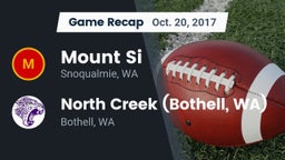 Recap: Mount Si  vs. North Creek (Bothell, WA) 2017
