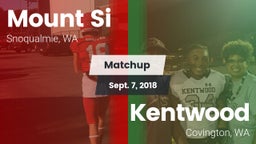 Matchup: Mount Si  vs. Kentwood  2018
