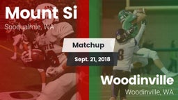 Matchup: Mount Si  vs. Woodinville 2018