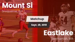 Matchup: Mount Si  vs. Eastlake  2018