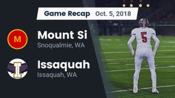 Recap: Mount Si  vs. Issaquah  2018