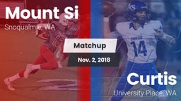 Matchup: Mount Si  vs. Curtis  2018
