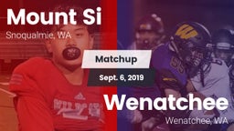 Matchup: Mount Si  vs. Wenatchee  2019